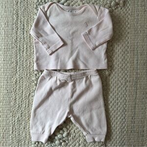 Ralph Lauren Pink Cotton Matching Set